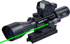 Pinty Red Dot Laser Combo 4-12x50