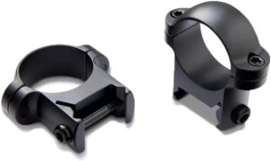 BURRIS Zee Weaver-Style Solid Steel Mounting Rings